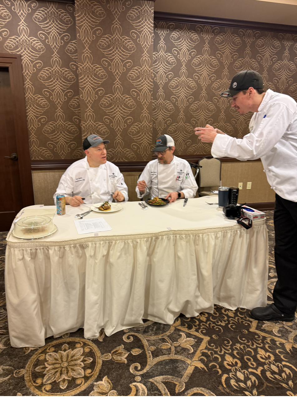 Chef judges tasting