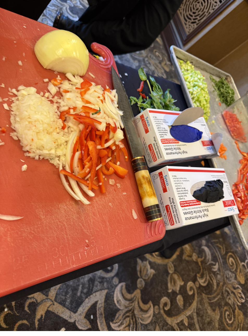 Prep station detail